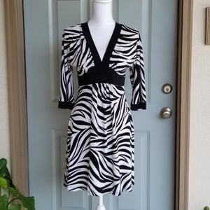 Pretty Zebra Dress
